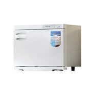 Devanti 23L Towel Warmer UV Sterilizer Heater Cabinet Beauty SPA Salon White by SportZone.co.nz
