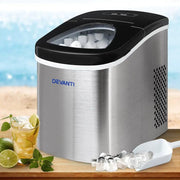 SportZone.co.nz Appliances > Kitchen Appliances Devanti 2.4L Stainless Steel Portable Ice Cube Maker Devanti 2.4L Stainless Steel Portable Ice Cube Maker
