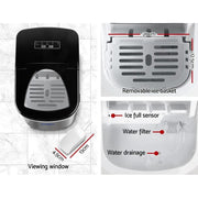 SportZone.co.nz Appliances > Kitchen Appliances Devanti 2.4L Stainless Steel Portable Ice Cube Maker Devanti 2.4L Stainless Steel Portable Ice Cube Maker