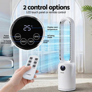 SportZone.co.nz Appliances > Fans > Portable Fans Devanti 2in1 Bladeless Fan Air Purification W/ Remote 88cm Devanti 2in1 Bladeless Fan Air Purification W/ Remote 88cm