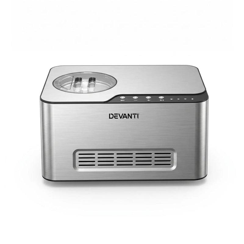 SportZone.co.nz Appliances > Kitchen Appliances > Ice Makers Devanti 2L 2-in-1 Ice Cream & Yogurt Maker Machine No Pre-Freezing Homemade Gelato Sorbet Devanti 2L 2-in-1 Ice Cream & Yogurt Maker Machine No Pre-Freezing Homemade Gelato Sorbet