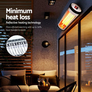 SportZone.co.nz Appliances > Heaters > Patio Heaters Devanti 2 Pack Infrared Radiant Strip Heaters 1500W With Remote Devanti Infrared Radiant Heaters 1500W With Remote