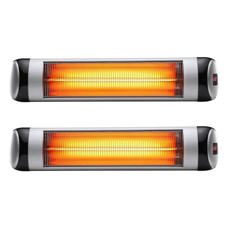 SportZone.co.nz Appliances > Heaters > Patio Heaters Devanti 2 Pack Infrared Radiant Strip Heaters 1500W With Remote Devanti Infrared Radiant Heaters 1500W With Remote