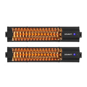 SportZone.co.nz Appliances > Heaters > Patio Heaters Devanti 2 Pack Electric Infrared Strip Heaters 2000W Devanti 2 Pack Electric Infrared Strip Heaters 2000W