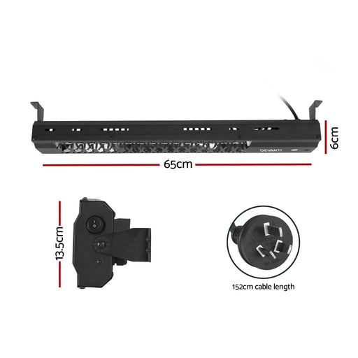 SportZone.co.nz Appliances > Heaters > Patio Heaters Devanti 2 Pack Electric Infrared Strip Heaters 2000W Devanti 2 Pack Electric Infrared Strip Heaters 2000W