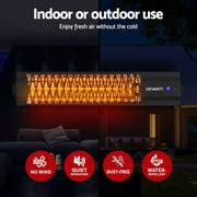 SportZone.co.nz Appliances > Heaters > Patio Heaters Devanti 2 Pack Electric Infrared Strip Heaters 2000W Devanti 2 Pack Electric Infrared Strip Heaters 2000W