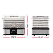 SportZone.co.nz Appliances > Kitchen Appliances Devanti 5 Trays Food Dehydrator Devanti 5 Trays Food Dehydrator