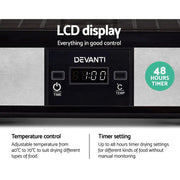 SportZone.co.nz Appliances > Kitchen Appliances Devanti 5 Trays Food Dehydrator Devanti 5 Trays Food Dehydrator