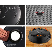 Devanti 5 Trays Food Dehydrator Fruit Dehydrators Pet Beef Jerky Dryer Black by SportZone.co.nz