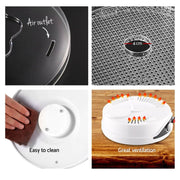 SportZone.co.nz Appliances > Kitchen Appliances > Food Dehydrators Devanti 5 Trays Food Dehydrator Fruit Dehydrators Pet Beef Jerky Dryer White Devanti 5 Trays Food Dehydrator Fruit Dehydrators Pet Beef Jerky Dryer White