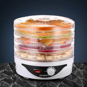 SportZone.co.nz Appliances > Kitchen Appliances > Food Dehydrators Devanti 5 Trays Food Dehydrator Fruit Dehydrators Pet Beef Jerky Dryer White Devanti 5 Trays Food Dehydrator Fruit Dehydrators Pet Beef Jerky Dryer White