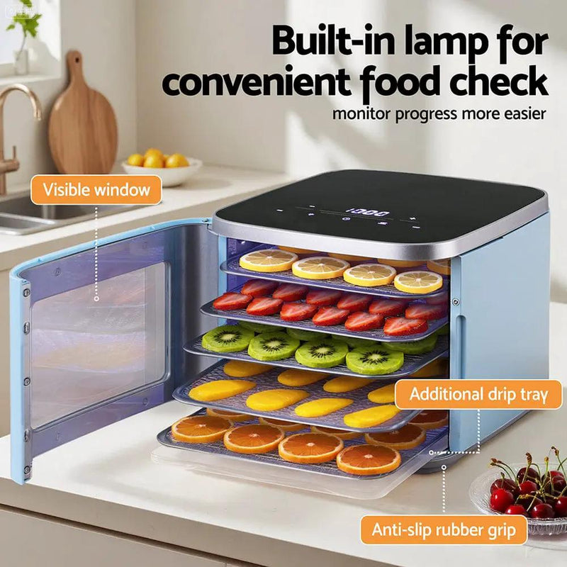 SportZone.co.nz Appliances > Kitchen Appliances > Food Dehydrators Devanti 5 Trays Food Dehydrator Mini Fruit Dryer 500W Devanti 5 Trays Food Dehydrator Mini Fruit Dryer 500W
