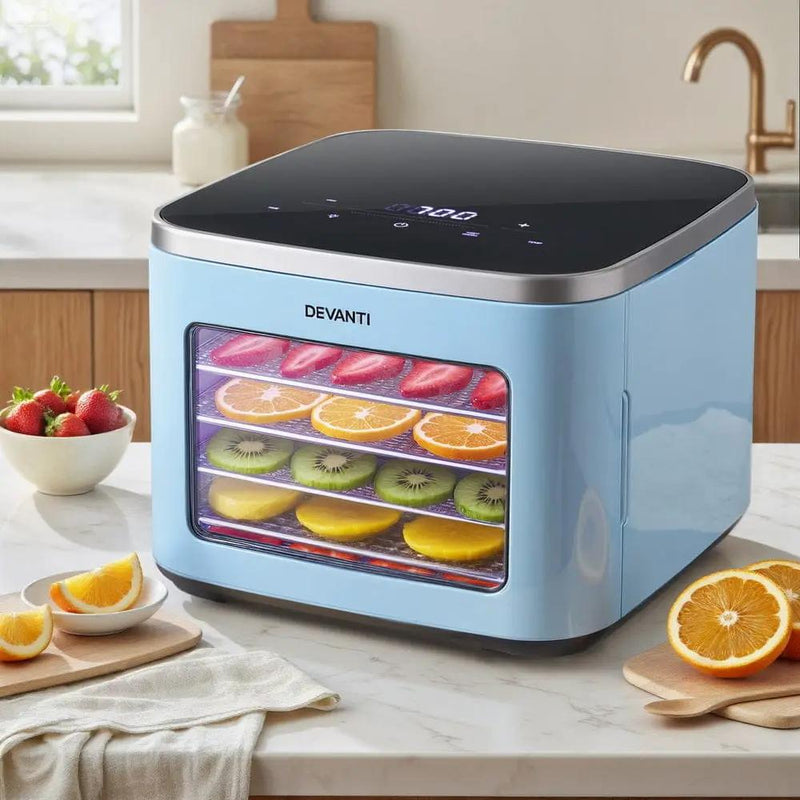 SportZone.co.nz Appliances > Kitchen Appliances > Food Dehydrators Devanti 5 Trays Food Dehydrator Mini Fruit Dryer 500W Devanti 5 Trays Food Dehydrator Mini Fruit Dryer 500W
