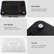 SportZone.co.nz Appliances > Kitchen Appliances > Food Dehydrators Devanti 5 Trays Food Dehydrator Stainless Steel Tray Devanti 5 Trays Food Dehydrator Stainless Steel Tray