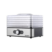 SportZone.co.nz Appliances > Kitchen Appliances > Food Dehydrators Devanti 5 Trays Food Dehydrator Stainless Steel Tray Devanti 5 Trays Food Dehydrator Stainless Steel Tray