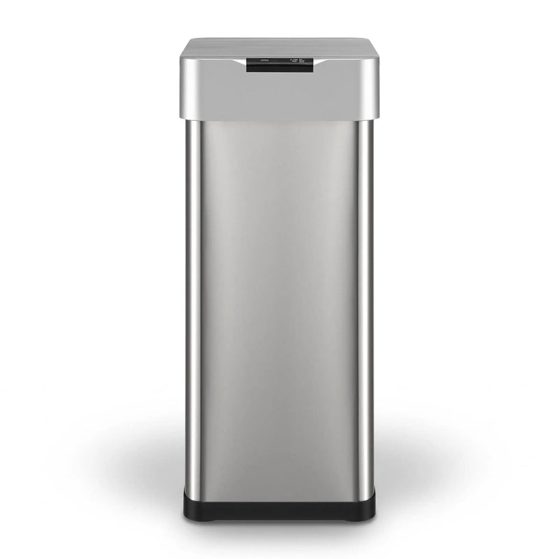 SportZone.co.nz Home & Garden > Kitchen Bins > Automatic Bins Devanti 50L Motion Sensor Bin Rubbish Bins Kitchen Automatic Trash Can Silver Devanti 50L Motion Sensor Bin Rubbish Bins Kitchen Automatic Trash Can Silver