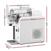 SportZone.co.nz Appliances > Kitchen Appliances > Ice Makers Devanti 5in1 Slushie Machine Ice Cream Maker 2L White Devanti 5in1 Slushie Machine Ice Cream Maker 2L White