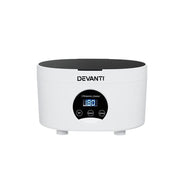 Devanti 600ml Ultrasonic Cleaner Timer Jewellery Glasses Cleaning Machine Degas by SportZone.co.nz