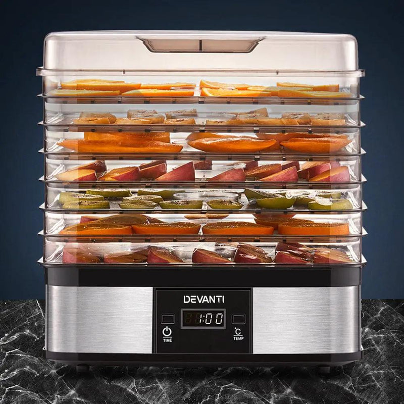 SportZone.co.nz Appliances > Kitchen Appliances > Food Dehydrators Devanti 7 Trays Food Dehydrator Devanti 7 Trays Food Dehydrator