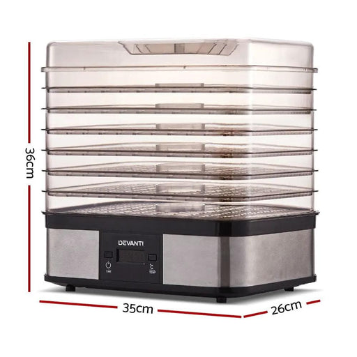 SportZone.co.nz Appliances > Kitchen Appliances > Food Dehydrators Devanti 7 Trays Food Dehydrator Devanti 7 Trays Food Dehydrator