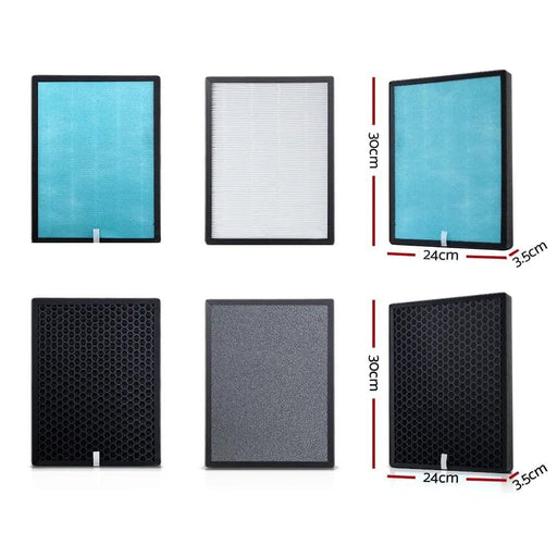 SportZone.co.nz Appliances > Air Conditioners Devanti Air Purifier 4 Layers HEPA Replacement Filter Devanti Air Purifier 4 Layers HEPA Replacement Filter