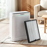 Devanti Air Purifier H12 HEPA Cleaner PM2.5 Display Spare Filter White by SportZone.co.nz