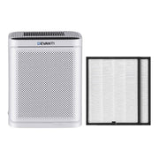 Devanti Air Purifier H12 HEPA Cleaner PM2.5 Display Spare Filter White by SportZone.co.nz