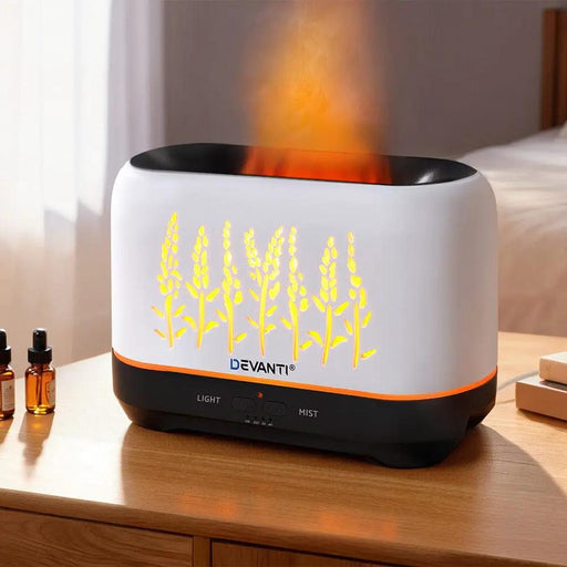 SportZone.co.nz Appliances > Aroma Diffusers & Humidifiers > Aroma Diffusers Devanti Aroma Diffuser Aromatherapy Flame 200ml Devanti Aroma Diffuser Aromatherapy Flame 200ml