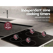 SportZone.co.nz Appliances > Kitchen Appliances > Cooktops & Stoves Devanti Electric Ceramic Cooktop 60cm Touch Control Devanti Electric Ceramic Cooktop 60cm Touch Control