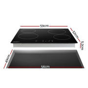 SportZone.co.nz Appliances > Kitchen Appliances > Cooktops & Stoves Devanti Electric Ceramic Cooktop 60cm Touch Control Devanti Electric Ceramic Cooktop 60cm Touch Control