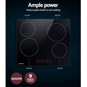 SportZone.co.nz Appliances > Kitchen Appliances > Cooktops & Stoves Devanti Electric Ceramic Cooktop 60cm Touch Control Devanti Electric Ceramic Cooktop 60cm Touch Control