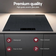 SportZone.co.nz Appliances > Kitchen Appliances > Cooktops & Stoves Devanti 60cm Ceramic Cooktop With Touch Control Grey Devanti 60cm Ceramic Cooktop With Touch Control