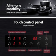 SportZone.co.nz Appliances > Kitchen Appliances > Cooktops & Stoves Devanti 60cm Ceramic Cooktop With Touch Control Grey Devanti 60cm Ceramic Cooktop With Touch Control