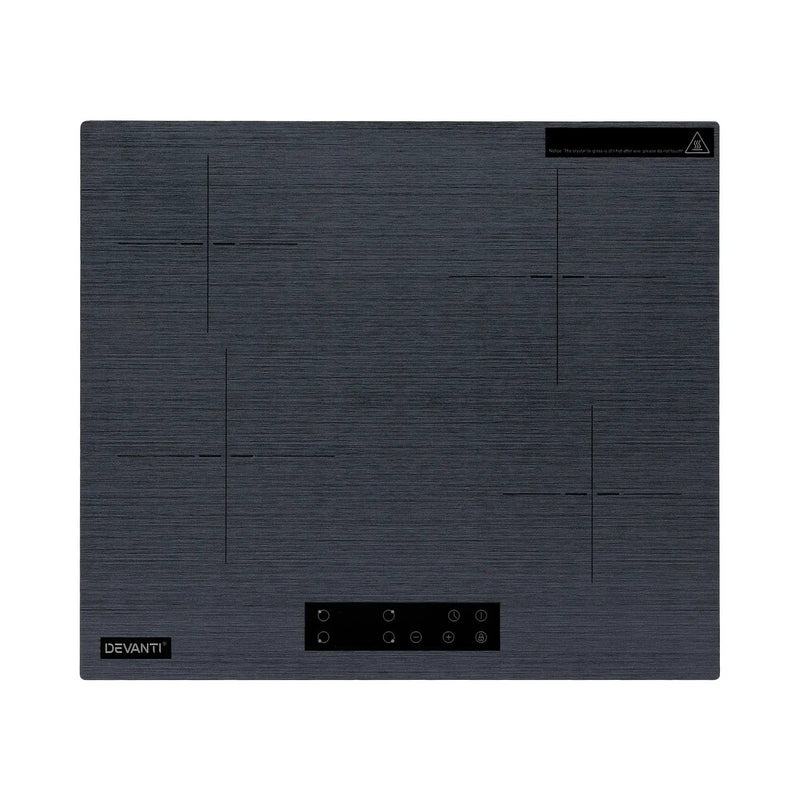 SportZone.co.nz Appliances > Kitchen Appliances > Cooktops & Stoves Devanti 60cm Ceramic Cooktop With Touch Control Grey Devanti 60cm Ceramic Cooktop With Touch Control