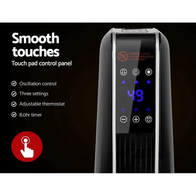 SportZone.co.nz Appliances > Heaters Devanti Electric Ceramic Tower Heater 2400W Devanti Electric Ceramic Tower Heater 2400W