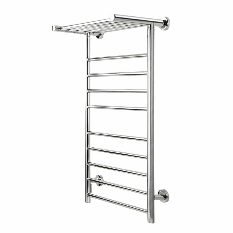 SportZone.co.nz Home & Garden > Laundry & Cleaning > Drying Racks & Hangers Devanti Electric Heated Towel Rail Rack 14 Bars Wall Mounted Clothes Dry Warmer Devanti Electric Heated Towel Rail Rack 14 Bars Wall Mounted Clothes Dry Warmer