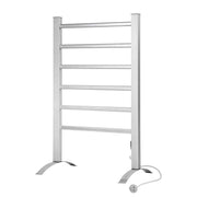SportZone.co.nz Home & Garden > Laundry & Cleaning > Drying Racks & Hangers Devanti Electric Heated Towel Rail Rack 6 Bars with Timer Clothes Dry Warmer Devanti Electric Heated Towel Rail Rack 6 Bars with Timer Clothes Dry Warmer