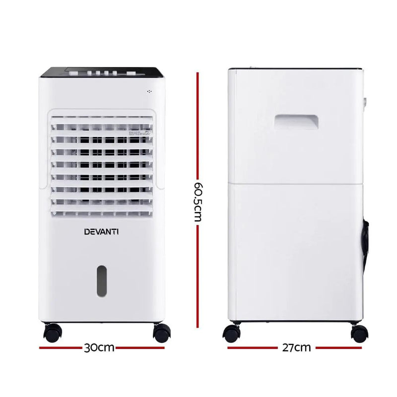 Devanti Evaporative Air Cooler Conditioner 6L by SportZone.co.nz