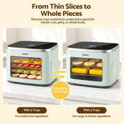 Devanti Food Dehydrator Machine 5 Tray Mini Fruit Dryer Maker Green by SportZone.co.nz