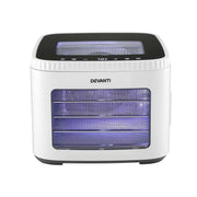 SportZone.co.nz Appliances > Kitchen Appliances > Food Dehydrators Devanti Food Dehydrator Machine 5 Tray Mini Fruit Dryer Maker White Devanti Food Dehydrator Machine 5 Tray Mini Fruit Dryer Maker White