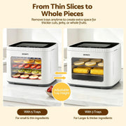 SportZone.co.nz Appliances > Kitchen Appliances > Food Dehydrators Devanti Food Dehydrator Machine 5 Tray Mini Fruit Dryer Maker White Devanti Food Dehydrator Machine 5 Tray Mini Fruit Dryer Maker White