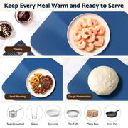 SportZone.co.nz Appliances > Kitchen Appliances > Food Warmers & Chafing Dishes Devanti 80cm Food Warming Mat Electric Buffet Warmer Roll Up Tray Blue Devanti 80cm Food Warming Mat Buffet Warmer Blue