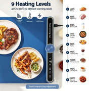 SportZone.co.nz Appliances > Kitchen Appliances > Food Warmers & Chafing Dishes Devanti 80cm Food Warming Mat Electric Buffet Warmer Roll Up Tray Blue Devanti 80cm Food Warming Mat Buffet Warmer Blue