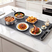 SportZone.co.nz Appliances > Kitchen Appliances > Food Warmers & Chafing Dishes Devanti Food Warming Mat 80cm Electric Food Warmer Roll Up Buffet Tray Grey Devanti Food Warming Mat 80cm Electric Food Warmer Roll Up Buffet Tray Grey