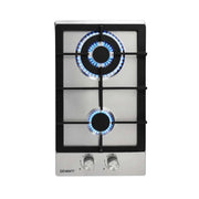 SportZone.co.nz Appliances > Kitchen Appliances > Cooktops & Stoves Devanti 30cm Gas Cooktop 2 Burner Silver Stainless Steel Devanti 30cm Gas Cooktop 2 Burner Stainless Steel