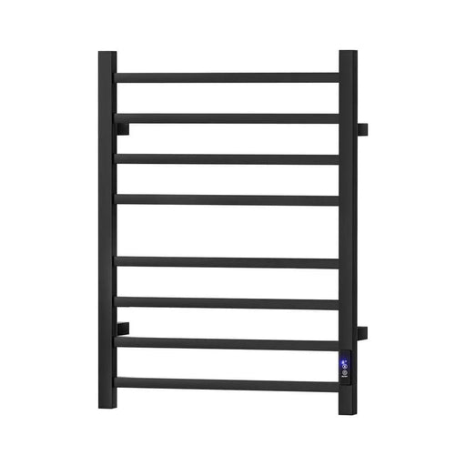 SportZone.co.nz Home & Garden > Bathroom Accessories > Towel Racks & Holders Devanti Heated Towel Rail 8 Square Bars with Timer Electric Heater Warmer Rack Devanti Heated Towel Rail 8 Square Bars with Timer Electric Heater Warmer Rack