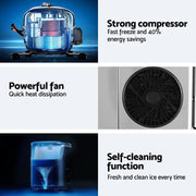 SportZone.co.nz Appliances > Kitchen Appliances > Ice Makers Devanti Ice Maker Machine 15kg Nugget Ice Cube Devanti Ice Maker Machine 15kg Nugget Ice Cube