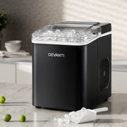 SportZone.co.nz Appliances > Kitchen Appliances > Ice Makers Devanti Ice Maker Machine Portable 12kg Countertop w/Self Cleaning 1.2L Black Devanti Ice Maker Machine Portable 12kg Countertop w/Self Cleaning 1.2L Black