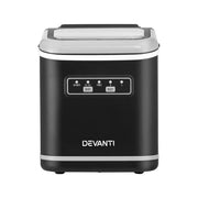 SportZone.co.nz Appliances > Kitchen Appliances > Ice Makers Devanti Ice Maker Machine Portable 12kg Countertop w/Self Cleaning 1.3L Black Devanti Ice Maker Machine Portable 12kg Countertop w/Self Cleaning 1.3L Black