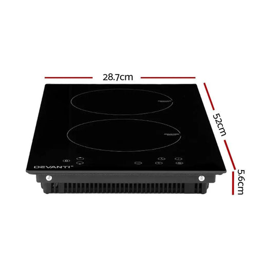SportZone.co.nz Appliances > Kitchen Appliances Devanti Induction Cooktop 30cm Electric Cooker Devanti Induction Cooktop 30cm Electric Cooker